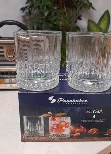 Beden beyaz Renk Paşabahçe Elysia bardak