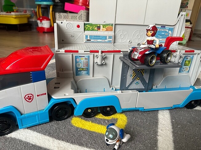  Beden Renk Paw Patrol Taşıyıcı Tır
