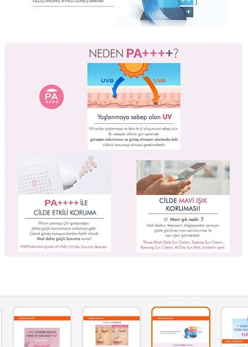  Beden Renk Missha Power Block SPF50+ Aydınlatıcı Güneş Bazı