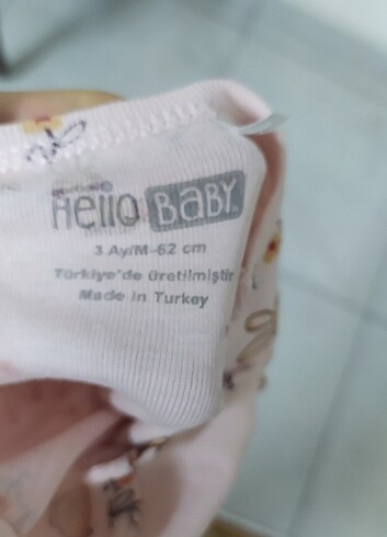 HelloBaby Çıtçıtlı bady takım