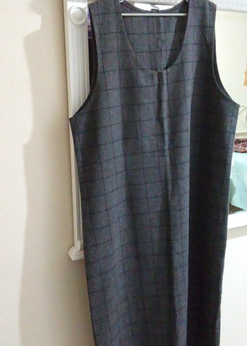 Gri kışlık kumaştan jile - Görsel 4