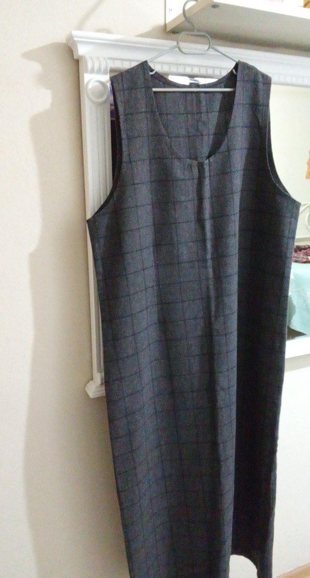 Gri kışlık kumaştan jile - Görsel 4