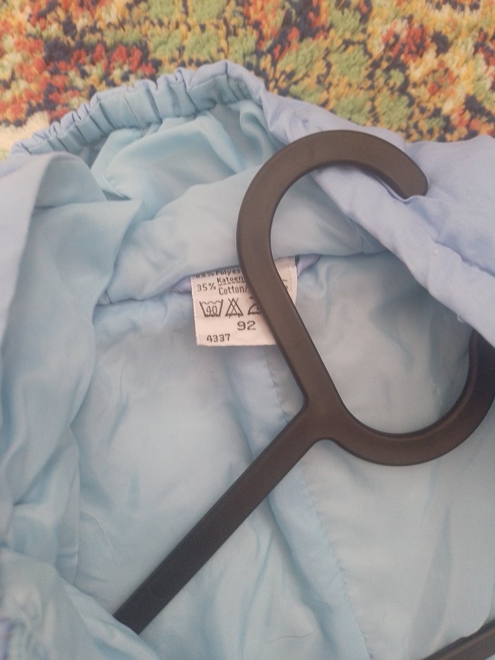 Mavi Bebek Kayak Tulumu Fermuarlı - Görsel 3