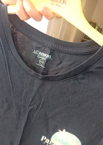 Erkek  Lacivert Baskılı Kolsuz Tişört - Görsel 3