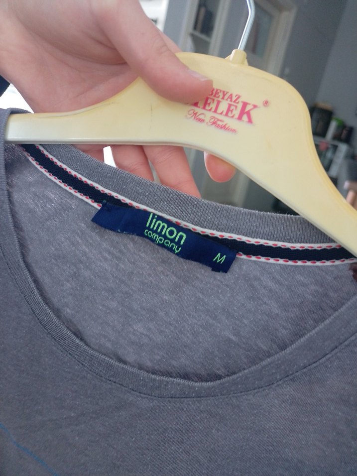 Gri Baskılı Erkek Tişört - Görsel 2