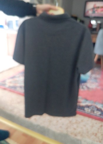 Gri Erkek Kısa Kollu Polo Tişört - Görsel 4