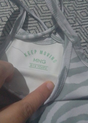 Gri Zebra Desenli - Görsel 3