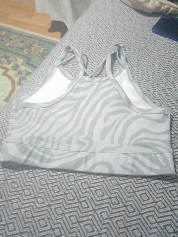 Gri Zebra Desenli - Görsel 4