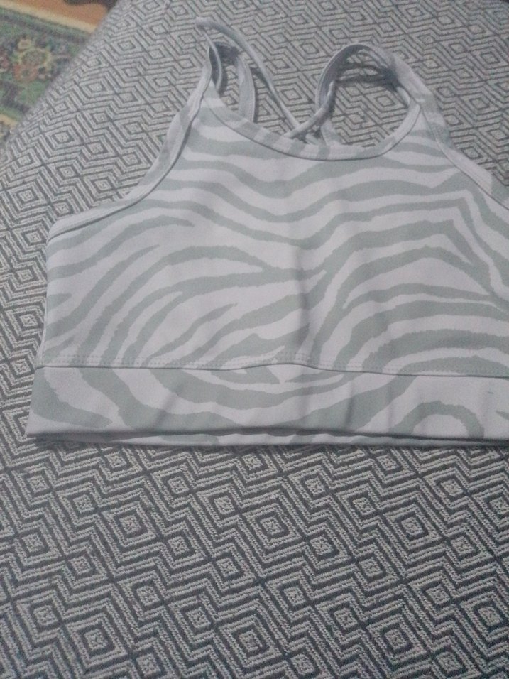 Gri Zebra Desenli - Görsel 2