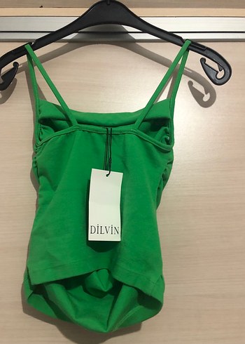 Yeşil Drapeli Mini Askılı Atlet - Görsel 2