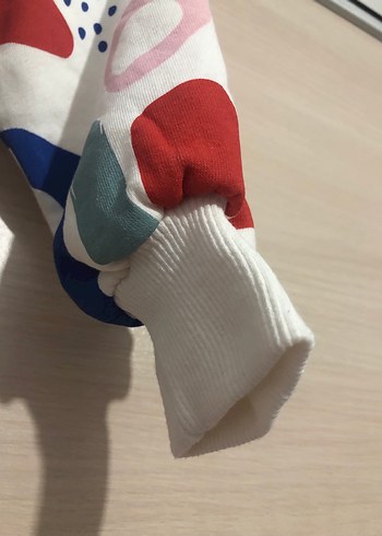 Renkli Baskılı Çocuk Sweatshirt - Görsel 3