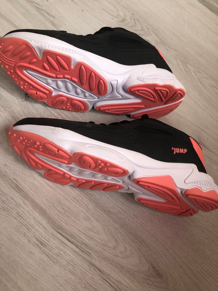 Siyah Bağcıklı Kadın-erkek Spor Ayakkabı - Görsel 3