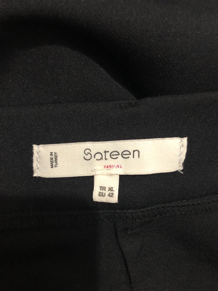 Siyah Midi Kalem Etek - Görsel 3