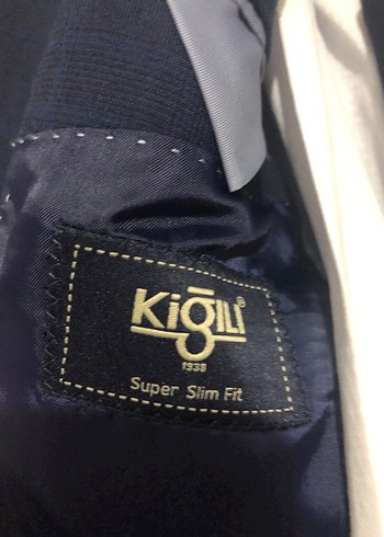 Kığılı Erkek Lacivert Düğmeli Takım Elbise - Görsel 3