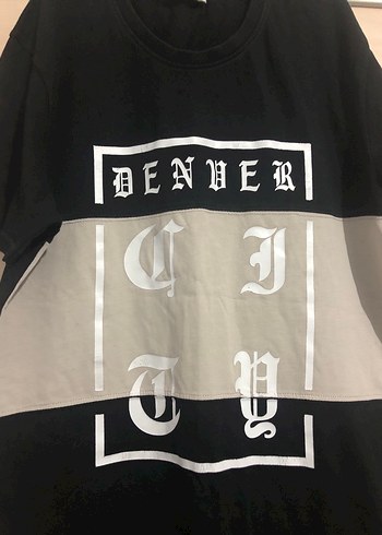 Siyah Baskılı Erkek Tişört - Görsel 2