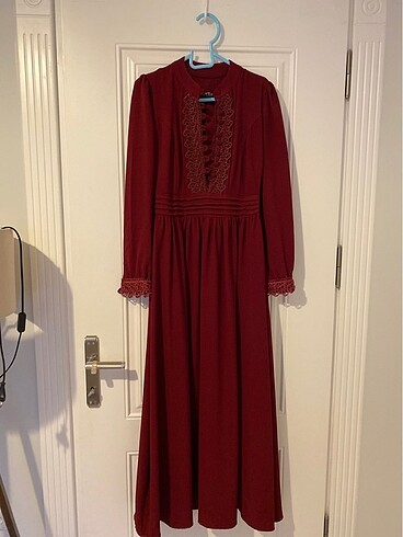 Bordo elbise
