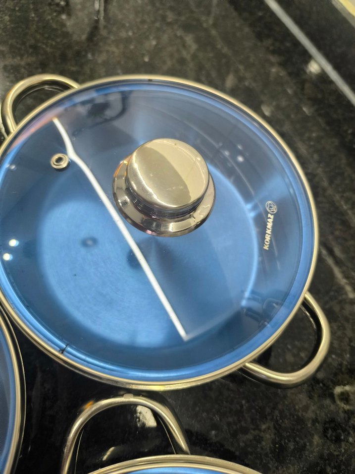 KORKMAZ MARKA ÇELİK TENCERE - Görsel 5