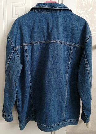 Defacto Defacto L beden oversize mavi kot ceket