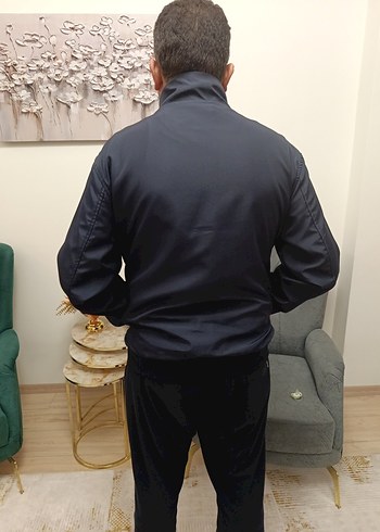 lacoste erkek Lacivert Fermuarlı mont - Görsel 3