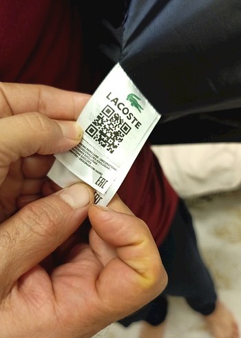 lacoste erkek Lacivert Fermuarlı mont - Görsel 4