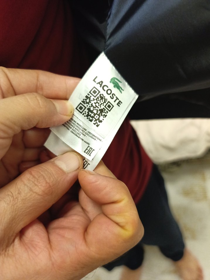 lacoste erkek Lacivert Fermuarlı mont - Görsel 4