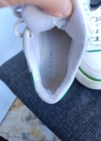 Beyaz Yeşil Platform Spor Ayakkabı - Görsel 8