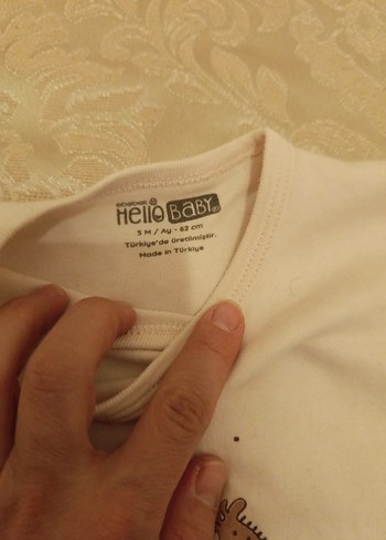 Uzun Kollu, Örme, Baskılı Erkek Bebek Takımı - Görsel 2