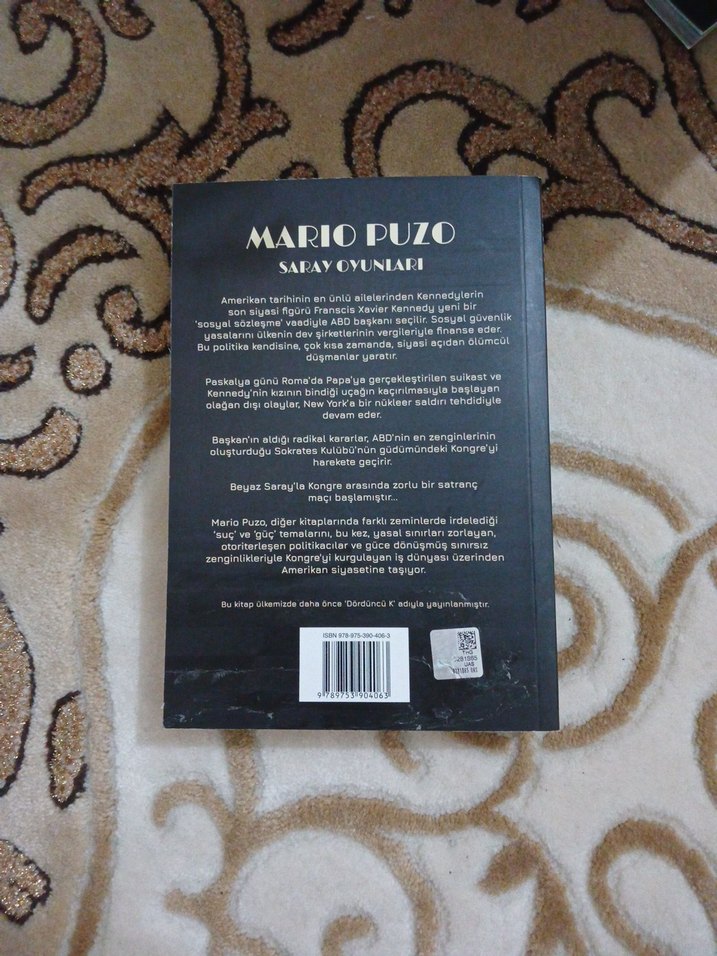 Mario Puzo - Saray Oyunları - Görsel 2