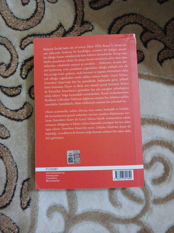 Guzel Yahina - Semerkant Katari Roman - Görsel 2