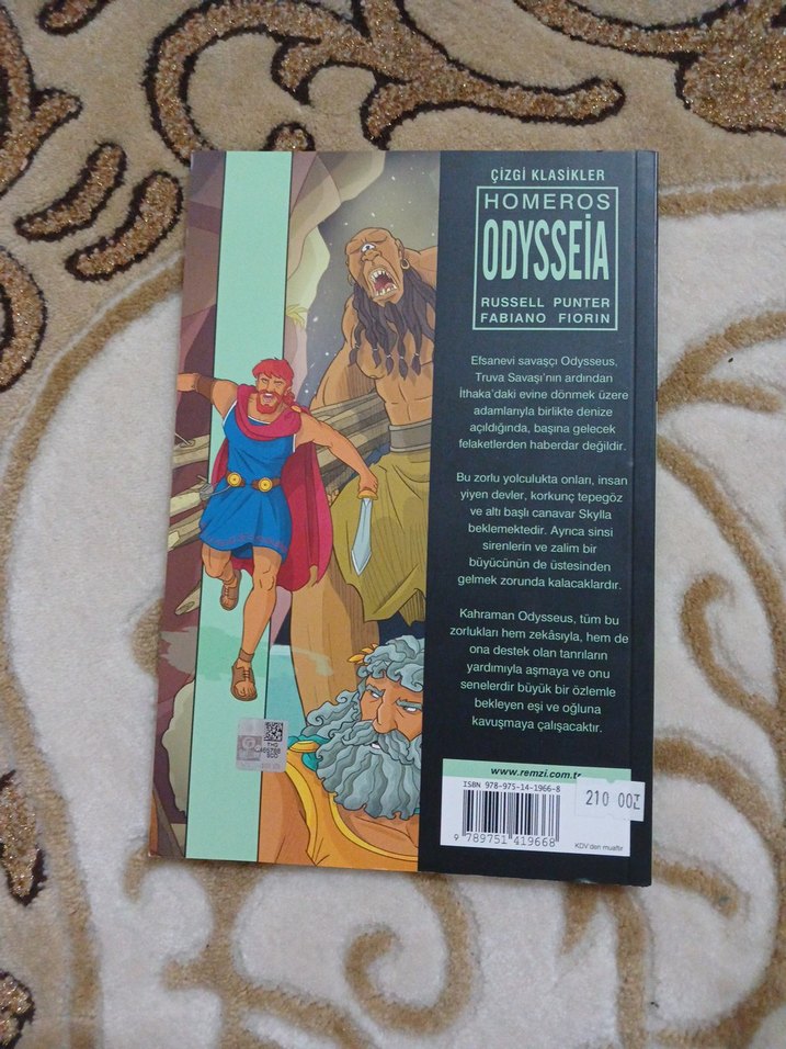 Homeros Odysseia Çizgi Roman - Görsel 3