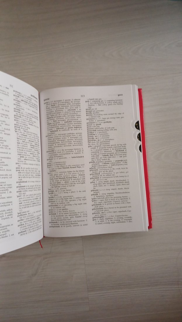 Redhouse Türkçe-İngilizce Sözlük - Görsel 2