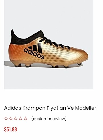 Adidas krampon