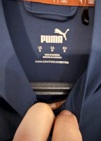 Mavi Fermuarlı Kadın Spor Ceket - Görsel 3