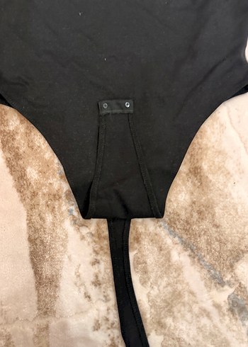 Tommy Jeans Siyah Yüksek Yakalı Body - Görsel 2