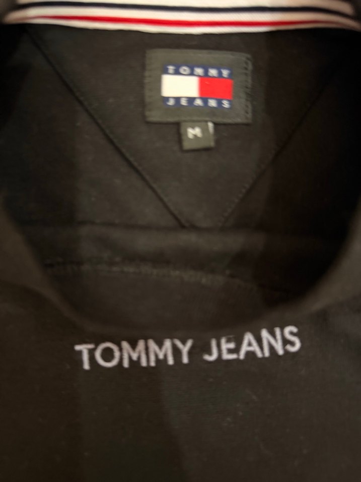 Tommy Jeans Siyah Yüksek Yakalı Body - Görsel 3