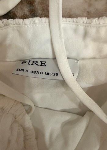 Dantel Detaylı Beyaz Midi Elbise - Görsel 2