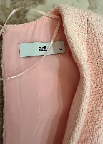 Düğmeli, Mini, Pembe Kadın Takım - Görsel 5