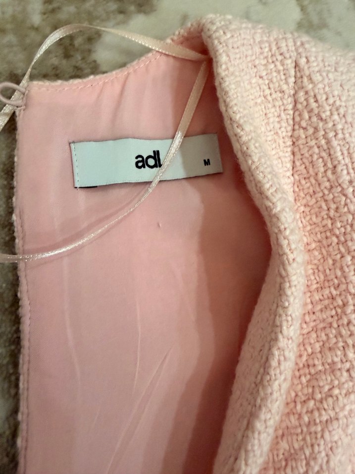 Düğmeli, Mini, Pembe Kadın Takım - Görsel 5