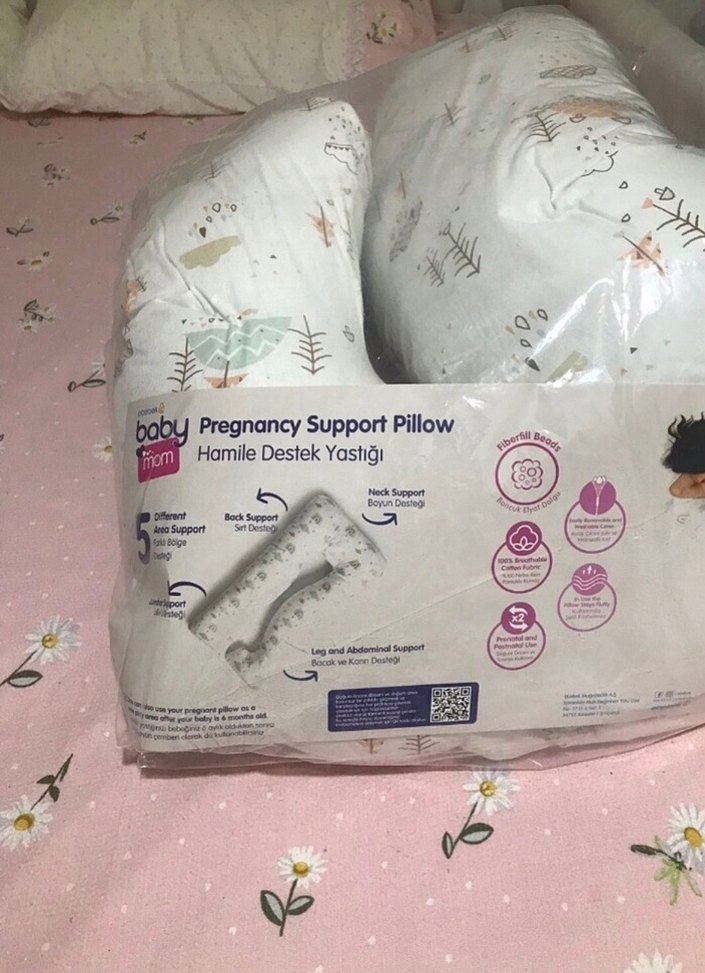 Baskılı Hamile ve Emzirme Yastığı - Görsel 2