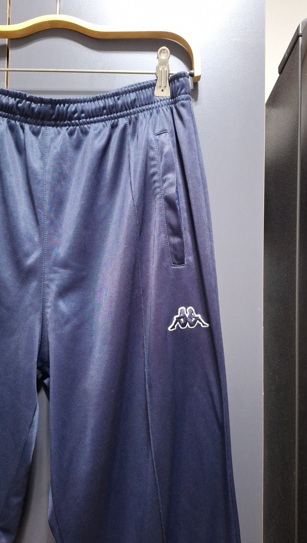 kappa Koyu Mavi Fermuarlı Rahat Kesim Eşofman - Görsel 2