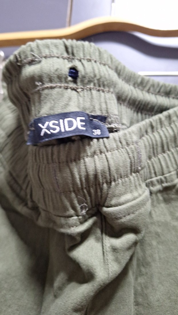 koyu yeşil pantalon - Görsel 3