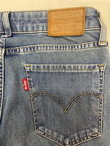 xs Beden mavi Renk levis jean pantolon