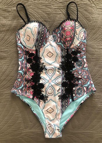 Dantel Detaylı Mayo - Görsel 3