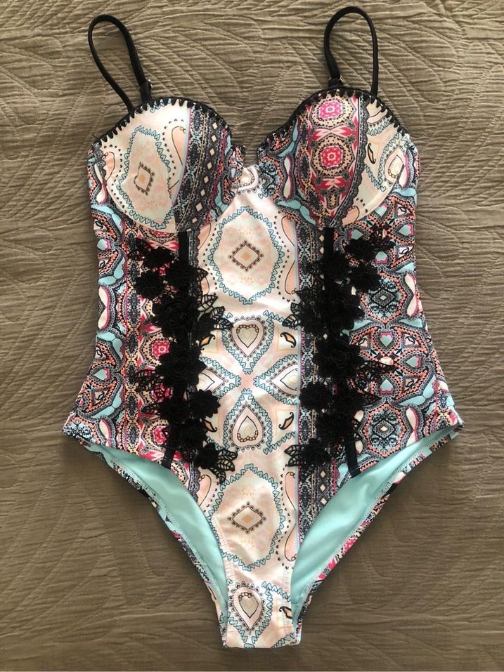 Dantel Detaylı Mayo - Görsel 3