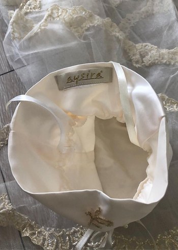 Aysira gold işlemeli Prenses Gelinlik - Görsel 6