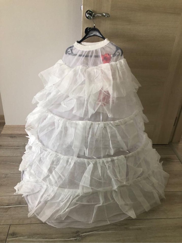 Aysira gold işlemeli Prenses Gelinlik - Görsel 4