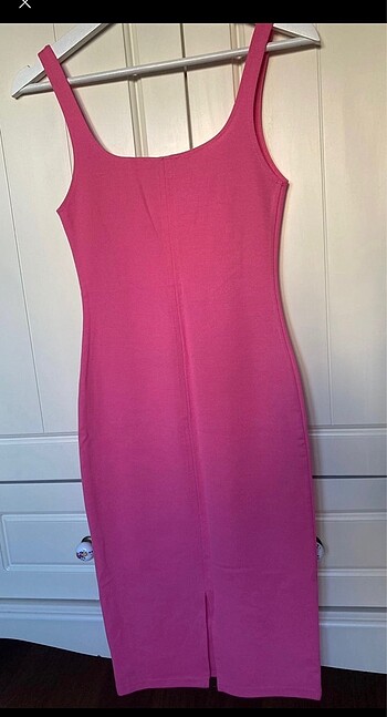 Zara pembe elbise