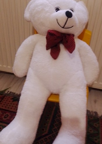 Beden Beyaz Peluş Ayıcık Oyuncak