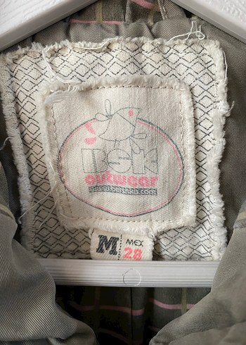 Bershka Kadın Keten Mont, Rahat Kesim - Görsel 3