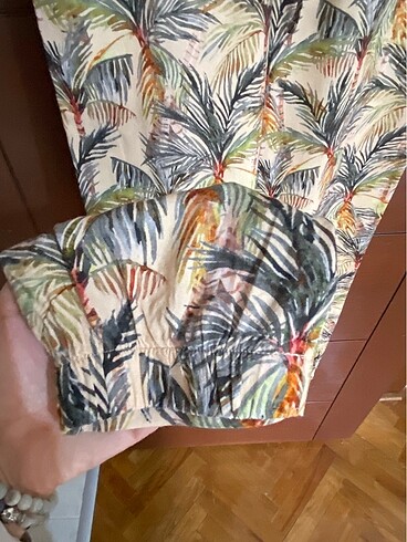 Mavi Yazlık Tulum - Görsel 6